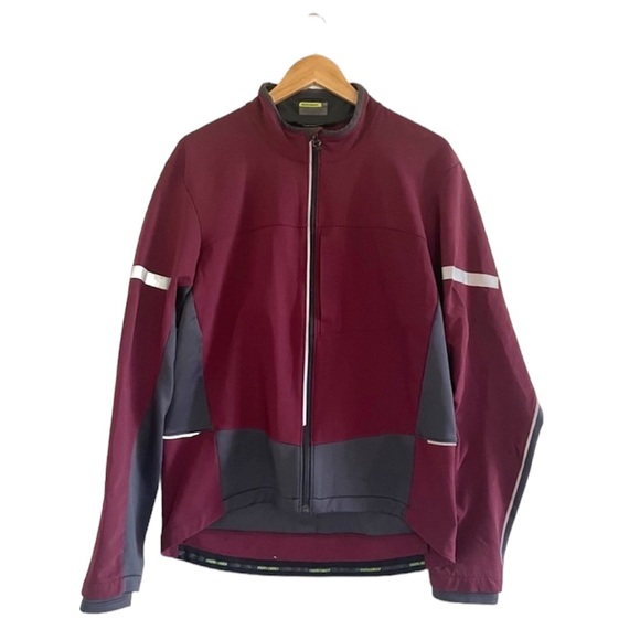 Novara Other - Novara | Men’s bicycling burgundy jacket sz large